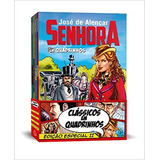 Kit 4 Livros - Clássicos Em Quadrinhos 2 ( Senhora + Dom Casmurro + O Cortiço + Memórias Póstumas De Brás Cubas ) - Editora Principis ( Novo )