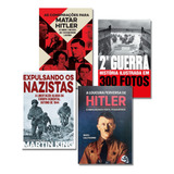 Kit 4 Livros Segunda Guerra Mundial Nazismo Hitler História