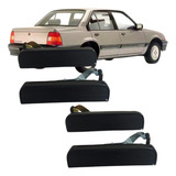 Kit 4 Maçaneta Externa Porta Monza Tubarão 91 92 93 94 95 96
