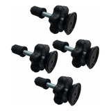 Kit 4 Manípulo Grade Proteção Parafuso Portão Pets Cães