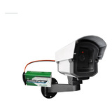 Kit 4 Micro Câmera Falsa Fake Led Bateria Sem Fio Pilha Brin