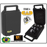 Kit 4 Microfones Bateria Cad Stage