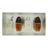 Kit 4 Miniaturas(15mlcada) Perfume Calvin Klein Fem Original