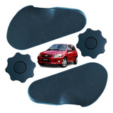 Kit 4 Moldura Capa E Manopla Lateral Banco Celta / Prisma