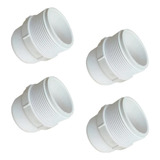 Kit 4 Nipel Paralelo Com Rosca 1 1/2 Polegadas 40mm Tigre