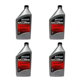 Kit 4 Óleo 2 Tempos Quicksilver Premium Tc-w3 1 Litro