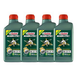 Kit 4 Óleo Motor Castrol Magnatec