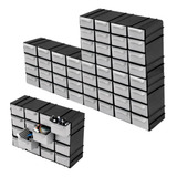Kit 4 Organizador De Parafusos Ferramentas Gaveteiro Caixa