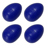 Kit 4 Ovinho Percussão Plástico Shakers Cores Sortidas