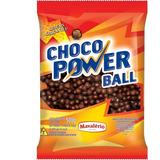 Kit 4 Pacotes Choco Power Ball Cereal Drageado 500g Cada