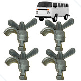 Kit 4 Parafuso Presilha Banco Traseiro Kombi Clipper