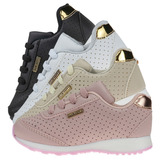 Kit 4 Pares Tenis Infantil Feminino Barato Sapatenis Menina 