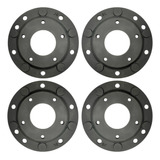 Kit 4 Pç Adaptador Roda Fusca 5 Furos 5x205mm P/ 5x112mm Spf