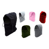 Kit 4 Pcs Balaclava Touca Cachecol Ninja Multifuncional Frio