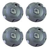Kit 4 Pçs Calota Tampa Centro Roda Aro 16 Renault Megane Pt