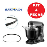Kit 4 Pçs Correia Da Batedeira Planetária Britânia Bbp515 