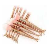 Kit 4 Pçs Pinceis,tapete Limpeza ,espuma,esponja - Maquiagem