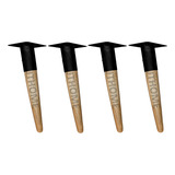 Kit 4 Pé Palito Ayme 35cm Resistente Canhão Eucalipto Cbp