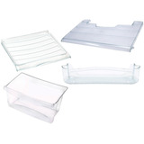 Kit 4 Peças Acrilico Geladeira Consul Crb36a Crb39 Facilite