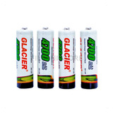 Kit 4 Pilhas Recarregáveis Aa 4700mah Longa Duração 