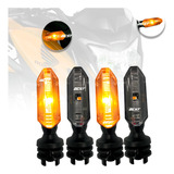 Kit 4 Pisca Led Seta Cb Twister Para Titan 160 Fan 160 Start