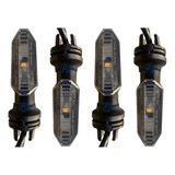 Kit 4 Pisca Seta Led Pra Twister Xre 300 Titan Fan Start 160