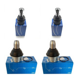 Kit 4 Pivo Inferior E Supérior Ford F250 F350 4x2 98/12 Skf
