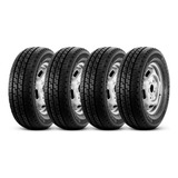 Kit 4 Pneus 225/75r16 Firestone Cv5000 121/120r 10 Lonas