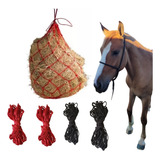 Kit 4 Redes Porta Feno/capim Corda 4mm Resistente
