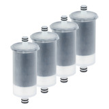 Kit 4 Refil - Vela Refil Pró Saúde Torneira Filtro Cozinha Cor Transparente