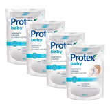 Kit 4 Refil Sabonete Líquido Protex