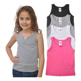 Kit 4 Regata Camisetas Cotton Infantil