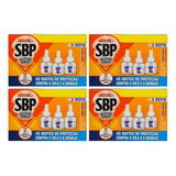 Kit 4 Repelente Elétrico Sbp 45 Noites C 3 Refis 35ml (12un)