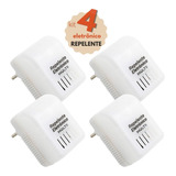 Kit 4 Repelente Eletrônico Mosquito Pernilongo Branco