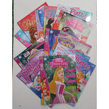 Kit 4 Revistas Princesas Disney Atividades Quadrinhos Color