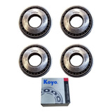 Kit 4 Rolamento Do Munhão Toyota Bandeirante Original Koyo