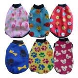 Kit 4 Roupas Roupinhas Soft Pet Tam. 14 Cães Ccachorro