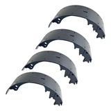 Kit 4 Sapata Patim Freio Traseiro Gm A40 C40 D40 1985 A 1997