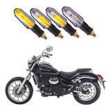 Kit 4 Seta Sequenciais P50s Dafra Horizon 250 2014 2015 2016