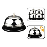Kit 4 Sino Sineta Campainha Mesa Recepção Balcão Restaurante