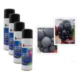 Kit 4 Spray Brilha Balão Bexiga 300ml Dê Brilho Aos Balões!