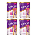 Kit 4 Suplemento Alimentar Pediasure 4 A 10 Baunilha Anos
