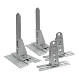 Kit 4 Suporte Fixação Motor Portão Automatizador Pivotante