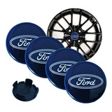 Kit 4 Tampinha Central Para Roda Ford Ka New Fiesta Focus