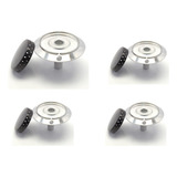 Kit 4 Tampinhas + 4 Queimadores Fogão Continental Perfetto