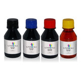 Kit 4 Tinta Para Cartucho Para Brother Universal De 100ml