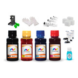 Kit 4 Tinta Para Lexmark X-1185 16 17 E 26 27 100ml