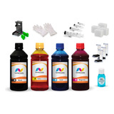 Kit 4 Tinta Para Lexmark Z605