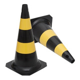 Kit 4 Un Cone De Sinalização E Segurança Grande 75cm