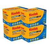 Kit 4 Unidades - Filme Kodak Ultramax Iso 400 36 Poses